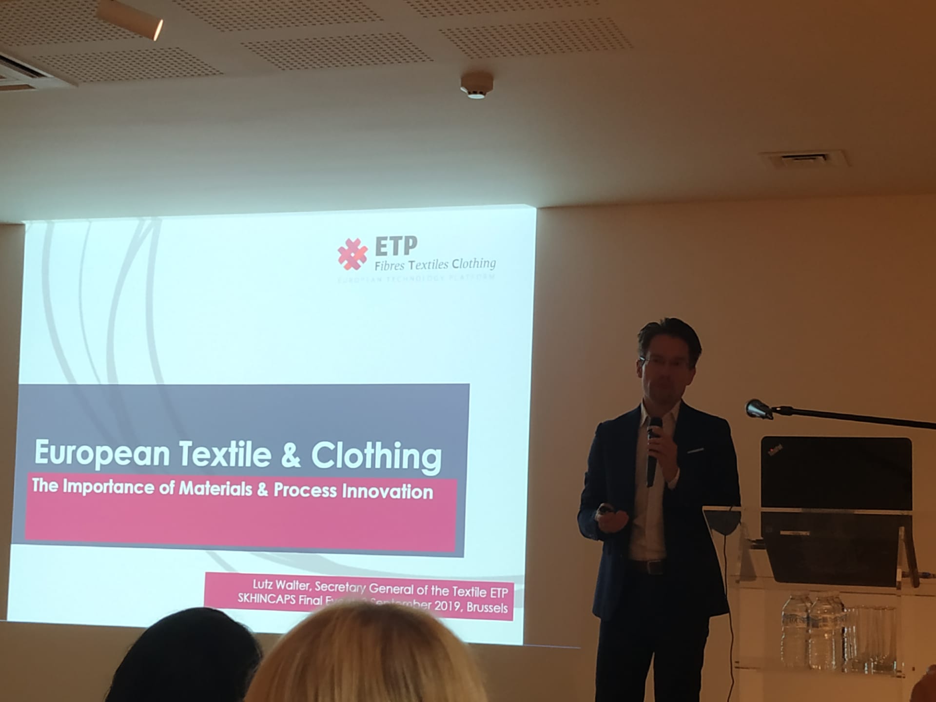 Lutz Walter, Secretary General Textile ETP